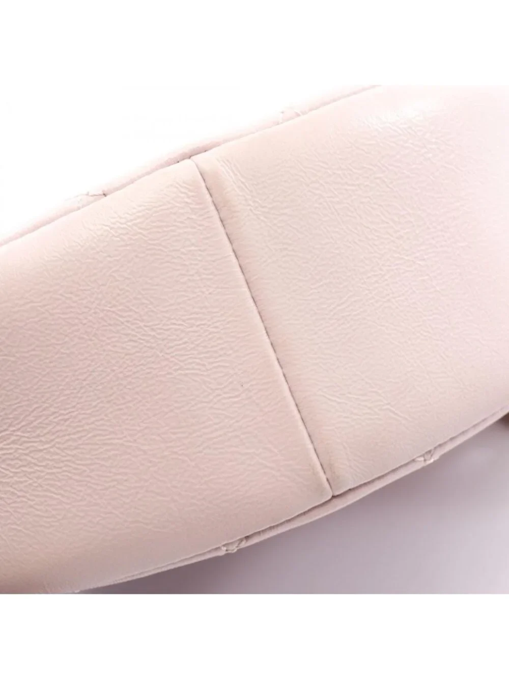 Chanel Shoulder Bag Quilted Round Mini Baby Pink Leather Chain